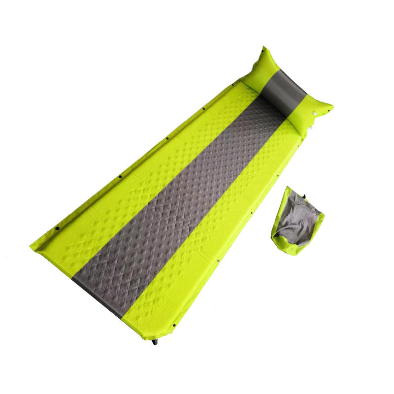 HF-A349 Self-Inflating Camping Pad with Pillow
