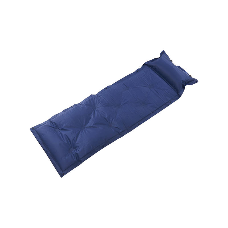 HF-A352 Promotional 9 Dots Self Inflatable Sleeping Hiker Mats With Pillow 