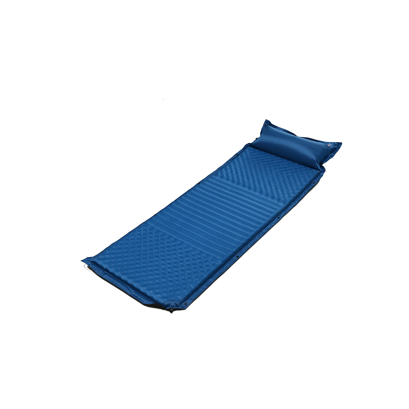 HF-A001 Automatic 3 Season Inflatable Camping Mattress With Pillow Ultralight Small Pack Sleeping Pad For Hiking, Trekking, Mountain