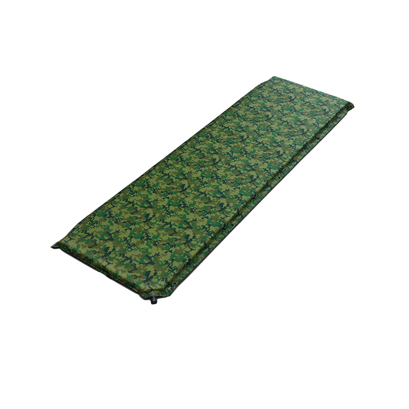 HF-A500 5cm Camouflage Auto Inflatable Mat 188*66*5cm Camping Sleeping Pad