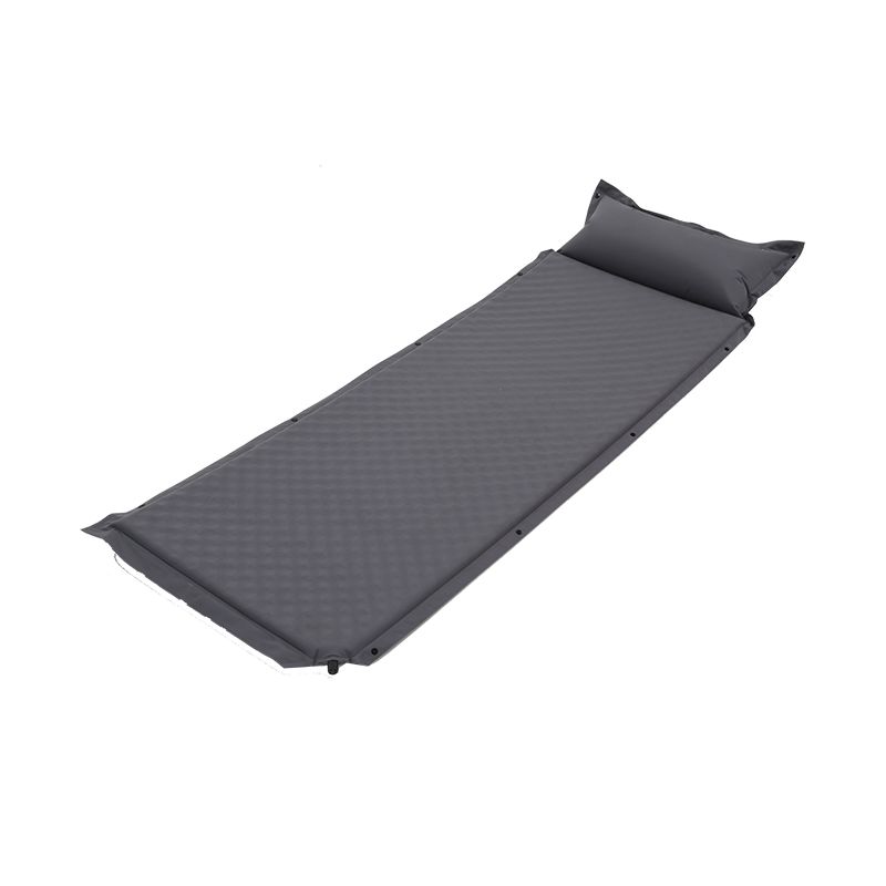 HF-A001 Automatic 3 Season Inflatable Camping Mattress With Pillow Ultralight Small Pack Sleeping Pad For Hiking, Trekking, Mountain