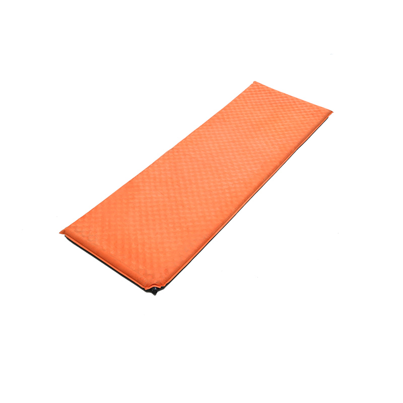 HF-M004 5cm Suede Comfort Outdoor Self Inflating Mats Camping Sleeping Pad 