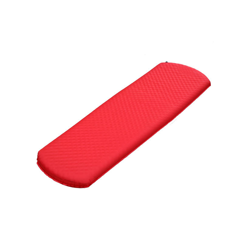 HF-A362 2" Thick Oval Shape Self Inflatable Mat Wave Foam Sleeping Pad