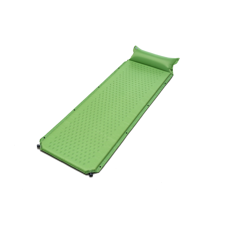 HF-A348 self inflating mat with pillow