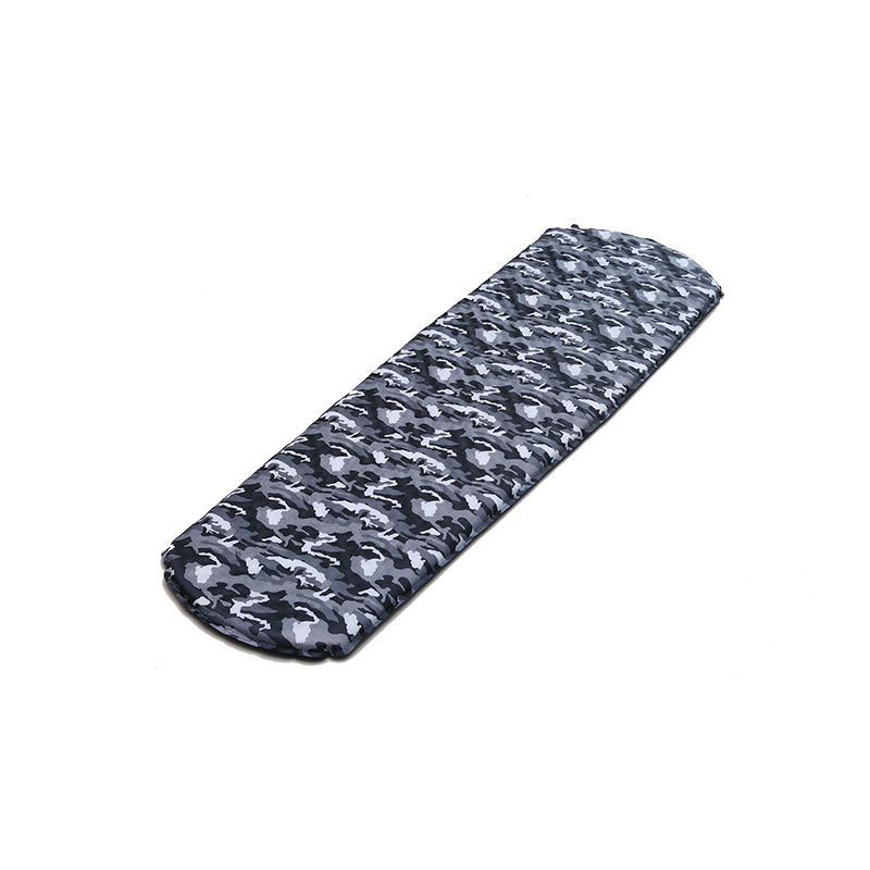 HF-A362 2" Thick Oval Shape Self Inflatable Mat Wave Foam Sleeping Pad