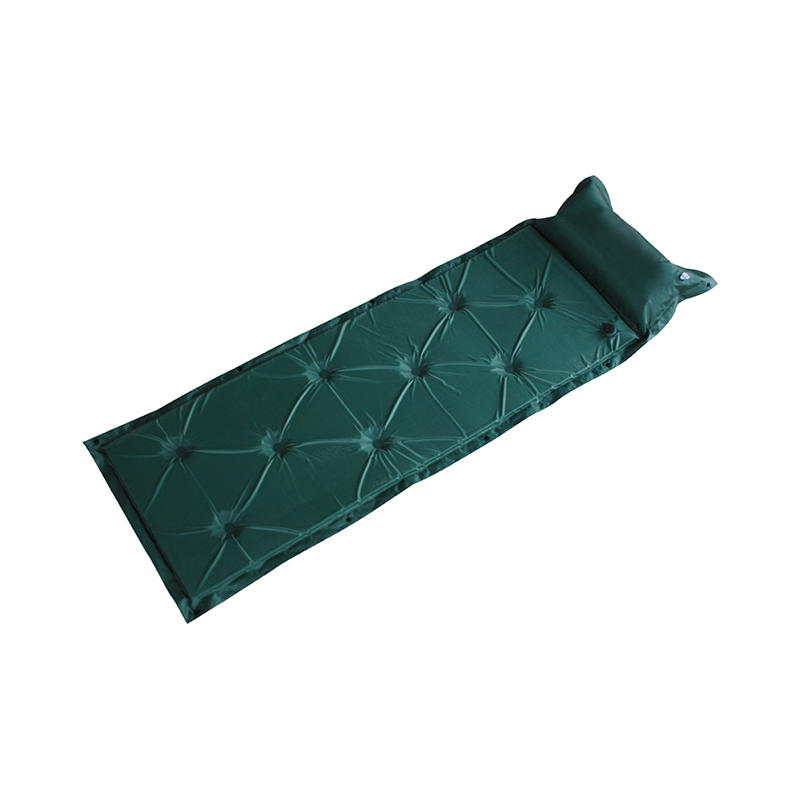 HF-A352 Promotional 9 Dots Self Inflatable Sleeping Hiker Mats With Pillow 