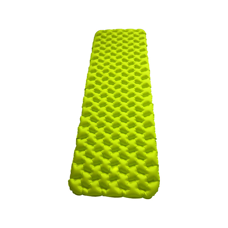 HF-E004 Ultralight Portable TPU Air Inflatable Sleeping Pad Compact Air Cell Mattress Insulated Camping Sleeping Mat