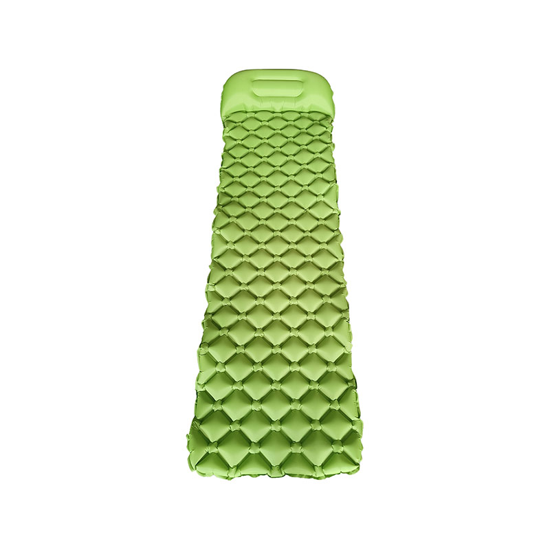 HF-E005 Ultralight Air Sleeping Pad Compact Air Cell Mat Inflatable Mattress With Pillow