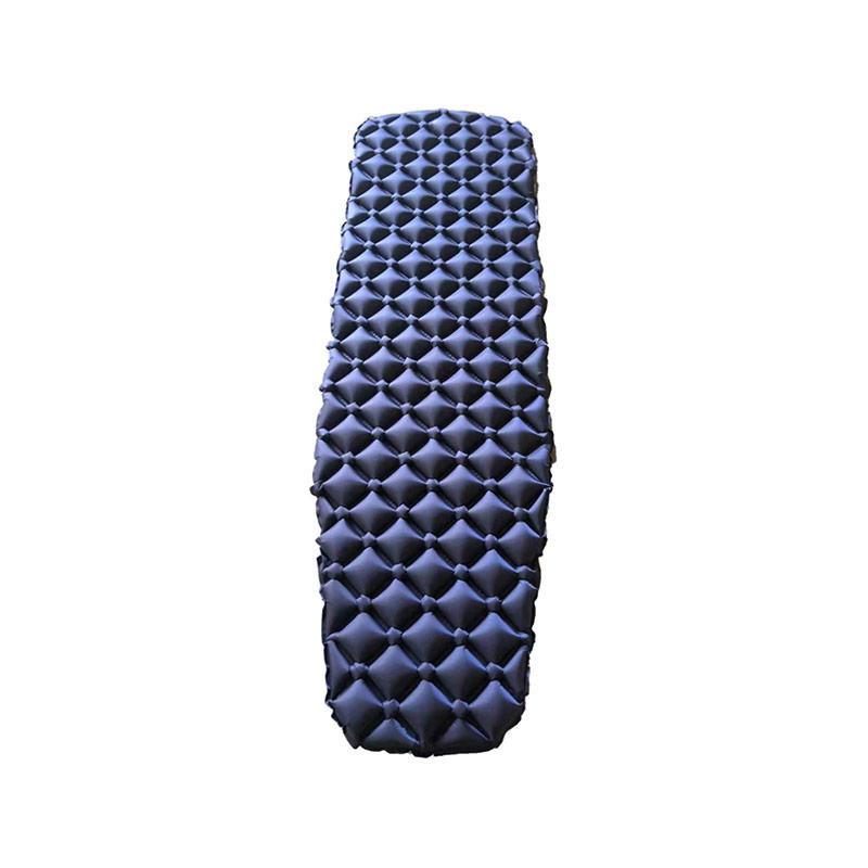 How does the inflation process work for air sleeping pads?