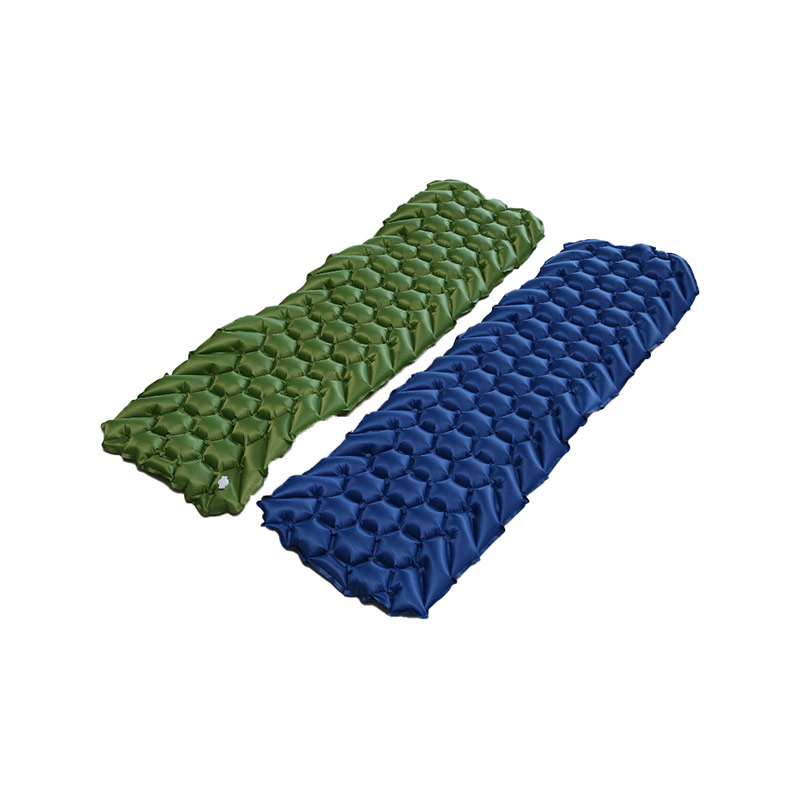 HF-E011 Lightweight Outdoor Inflatable Sleeping Pad Compact Camping Air Mattress Travel Mat Hiking Sleeping Gear